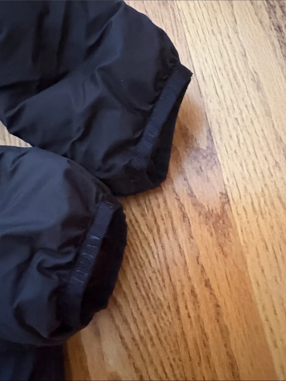 Jordan Black Hooded Puffer Jacket with White Jumpman